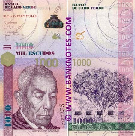 Banknote Kap Verde