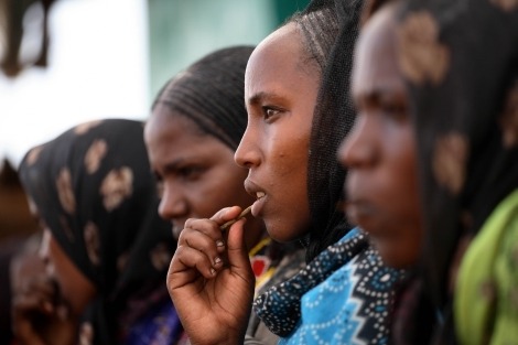 Mädchen in Äthiopien